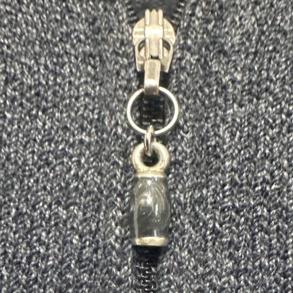 St. John Collection Women’s Cardigan Dark Gray Signature Knit Designer Luxury 8 - Picture 7 of 9